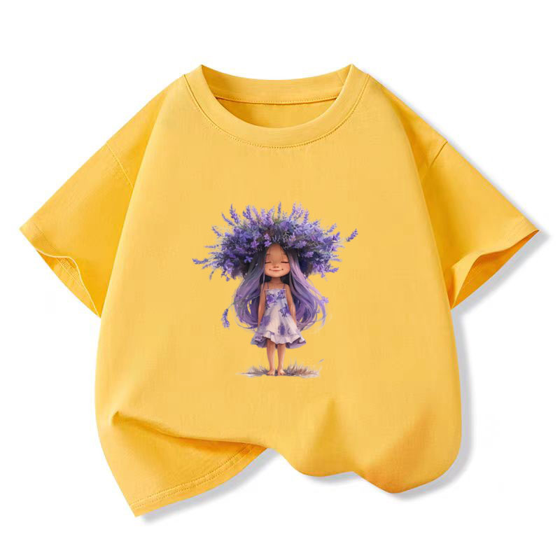 Neue Y2K Tops Lavendel mädchen – Y2K Graphic Baby Tee Crop Bewertung und Preis
