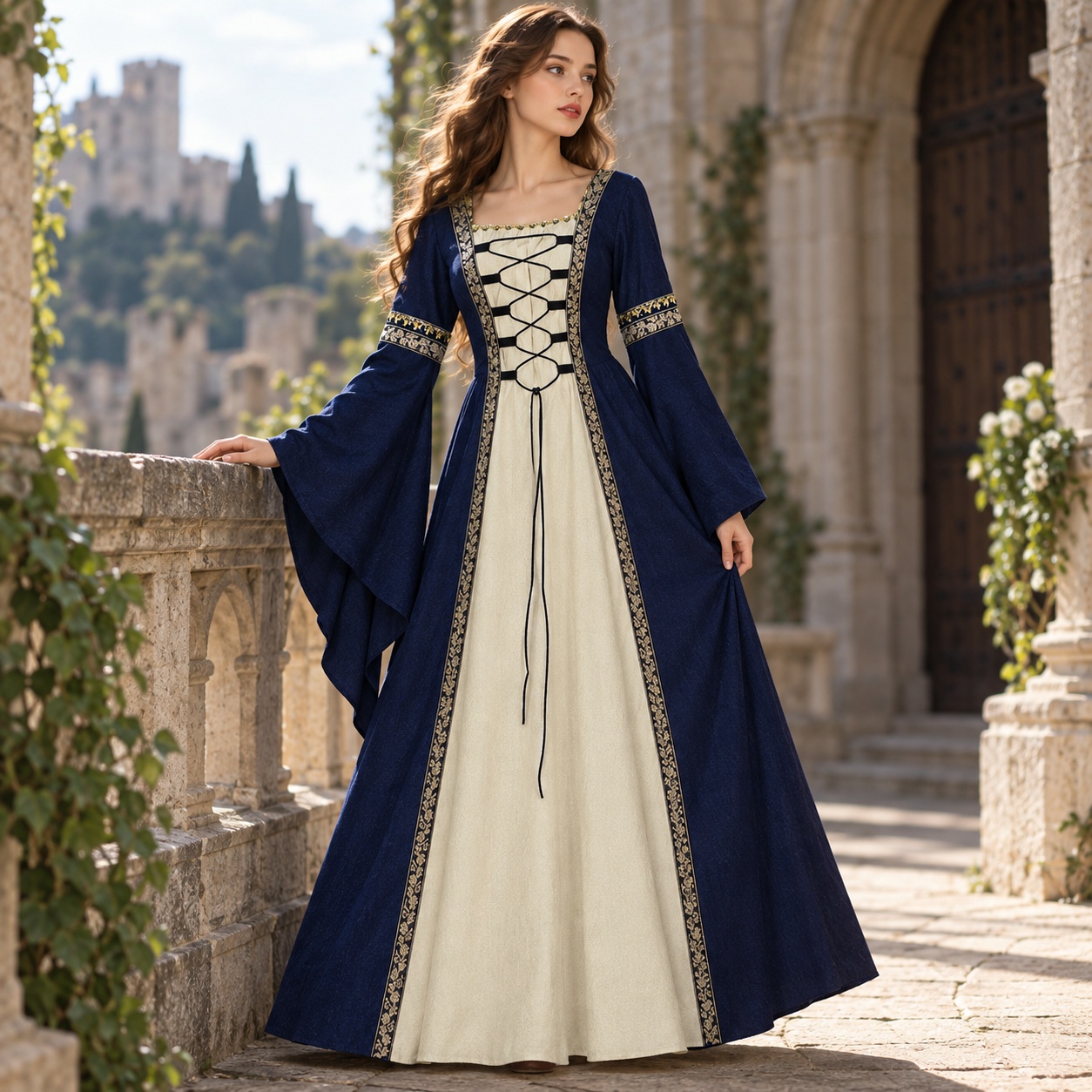 Langärmeliges A-Linien-Kleid m – Dresses Bewertung und Preis