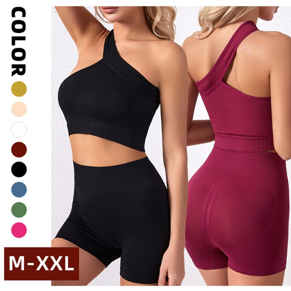 2-teiliges Komfortables Nahtlo – Seamless Ribbed Workout Tank Top Bewertung und Preis