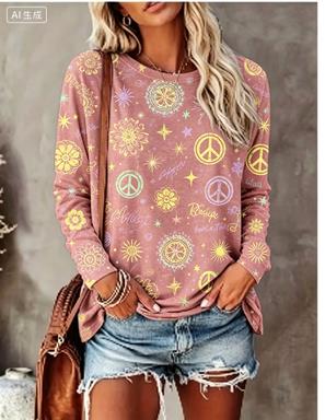 Damen Langarm-T-Shirt mit Hipp – Blouses Bewertung und Preis
