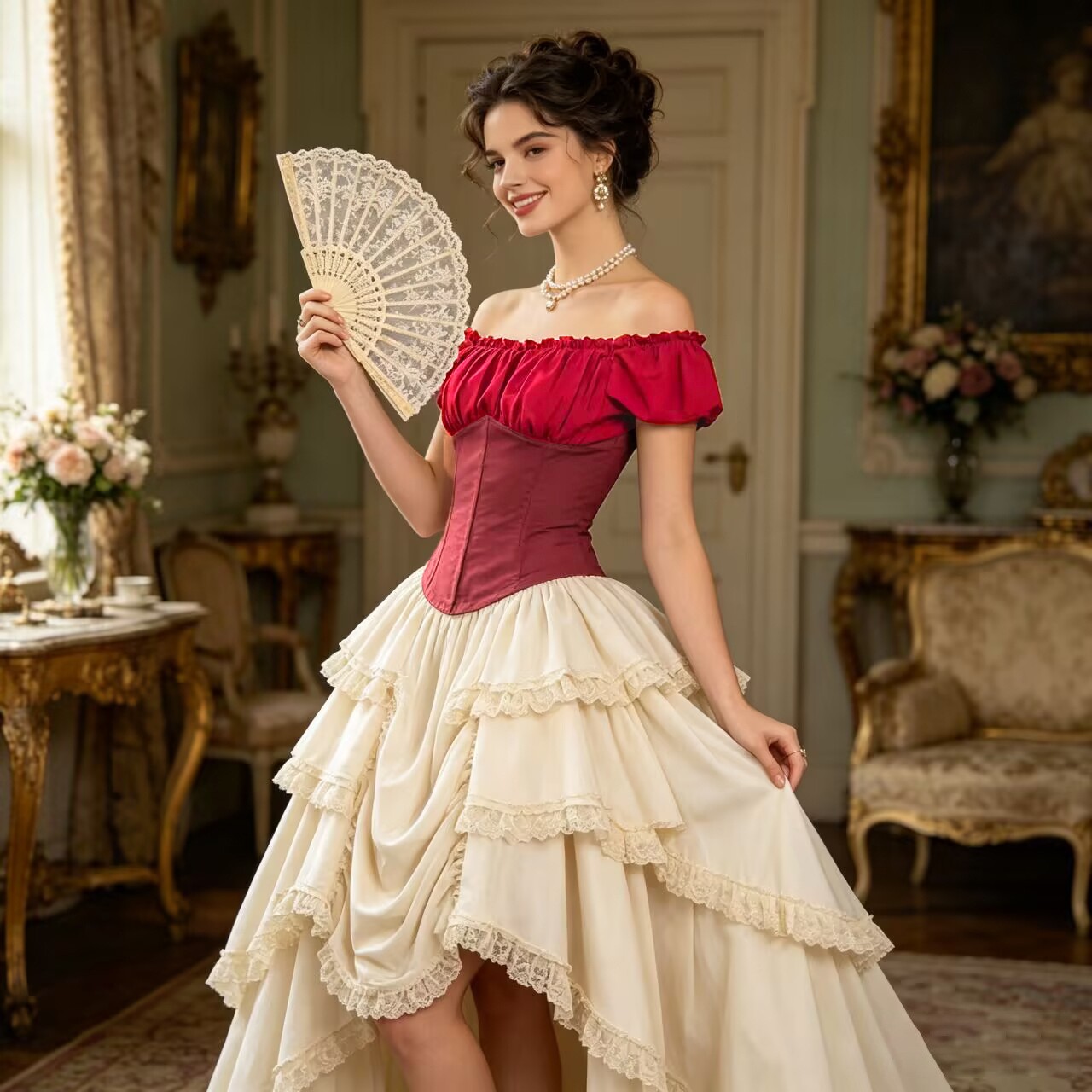 Renaissance-Rock mit asymmetri – Skirts Bewertung und Preis