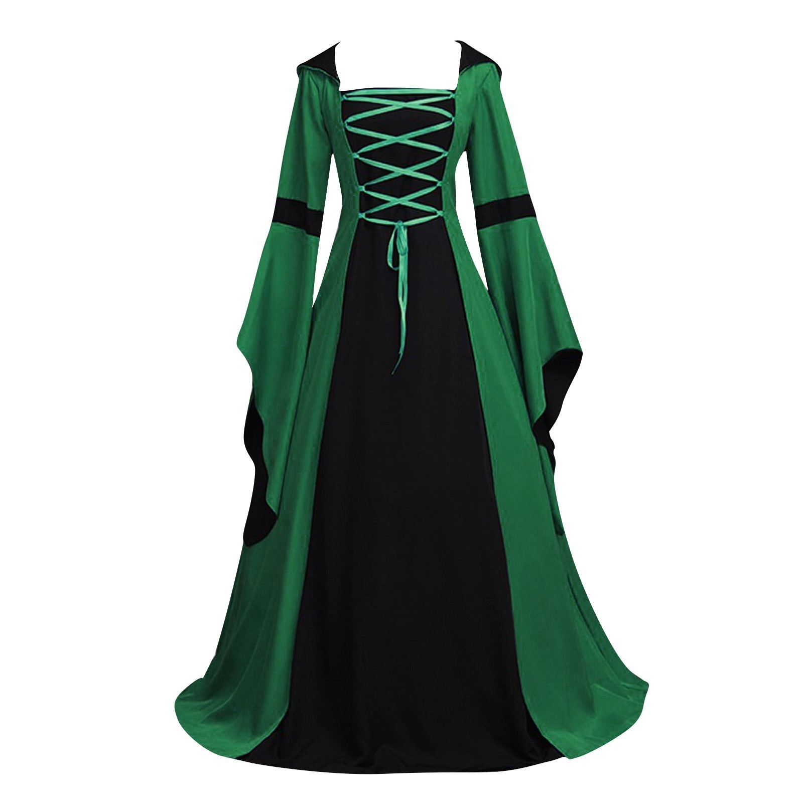 Kleid mit Kapuze und Glockenär – Dresses Bewertung und Preis